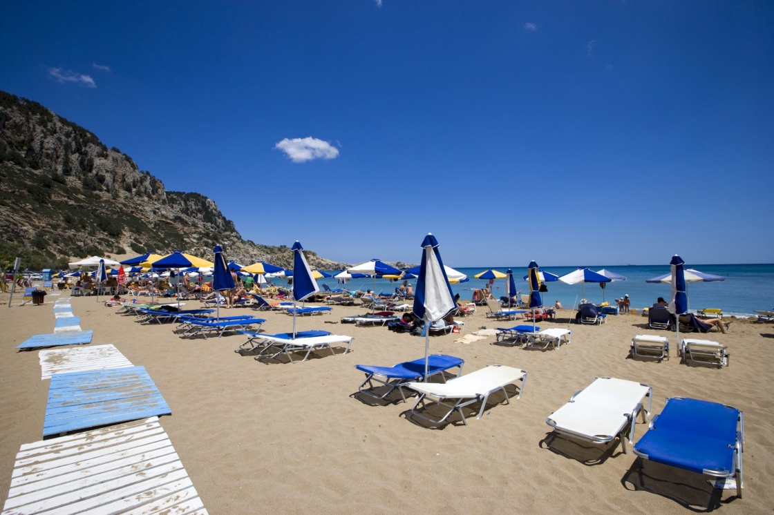 Afandou (Afantou) beach, Rhodes island, Greece